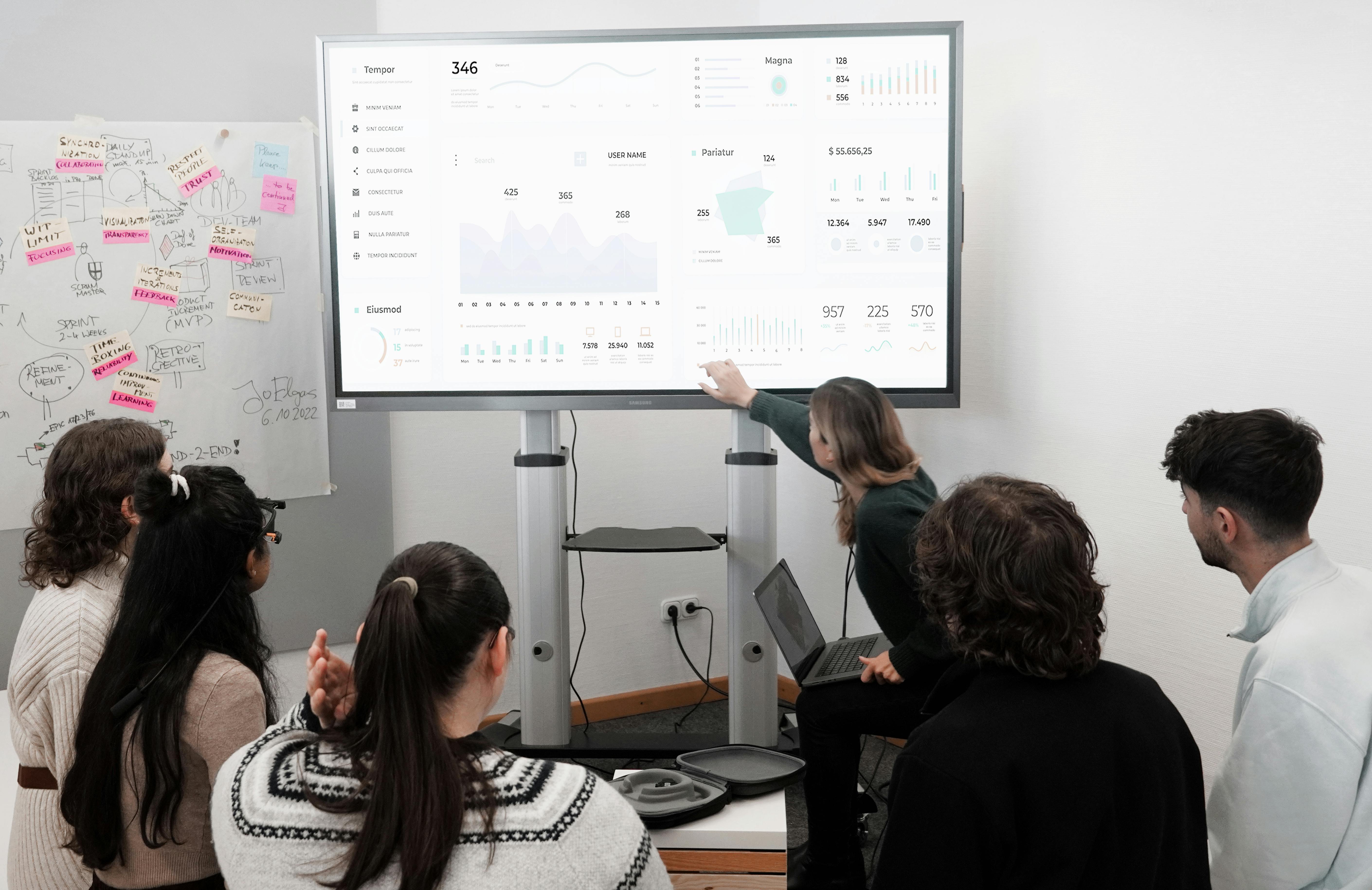 Automated finance dashboard